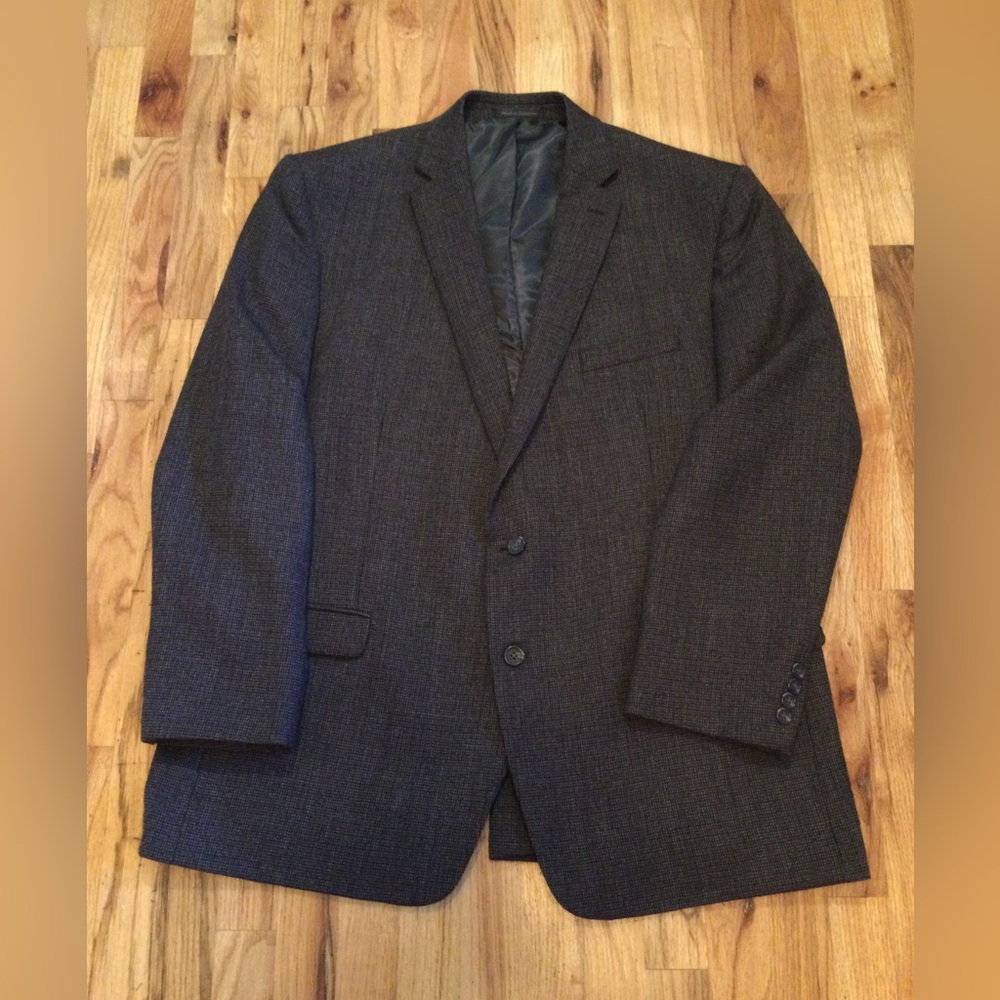 Ralph Lauren Brown Plaid Sport Coat